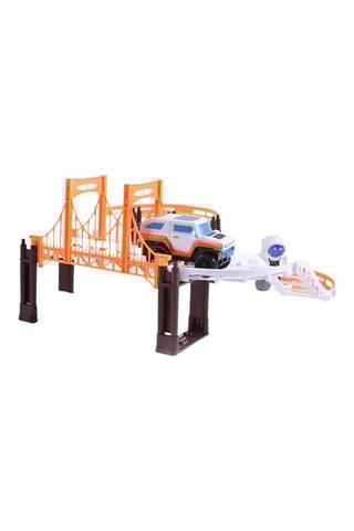 Circuito di auto a tema spazio - 39 pezzi - Da 3 anni