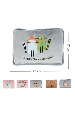 Borsa acqua calda Biggdesign - Grigio - 400 W - 3-6 ore di autonomia