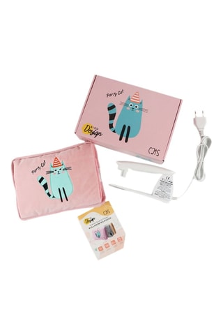 Borsa acqua calda Biggdesign - Rosa - 400 W - 3-6 ore di autonomia