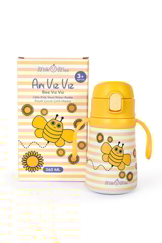 Bottiglia termica in acciaio inossidabile Milk&Moo Bee - 36 cl