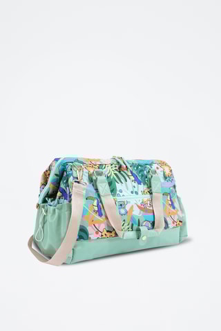 Portaoggetti per passeggino Milk&Moo Jungle Friends - Verde