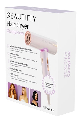 Asciugacapelli Beautifly Candy Flow - 1200 W
