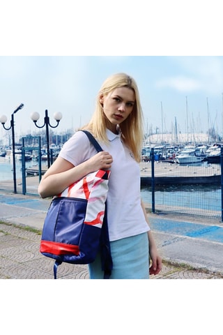 Rugtas Anemoss Coral - Blauw 