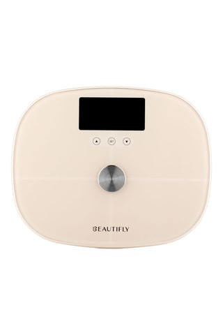 Bilancia pesapersone digitale Beautifly SlimSense - Beige