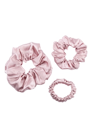 3 elastici per capelli Beautifly - Rosa