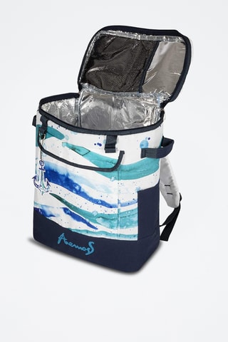 Isotherme rugtas Anemoss Waves - Wit