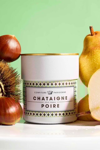 Confiture châtaigne, poire et fève tonka   250 g