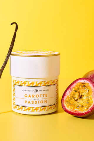 Confiture carotte, passion et vanille   250 g