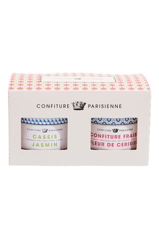 Coffret confitures cassis jasmin et fraise cerisier - 2 produits
