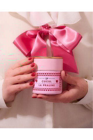 Confiture cucul la praline - Framboise, praline rose, chocolat blanc, citron - 250 g