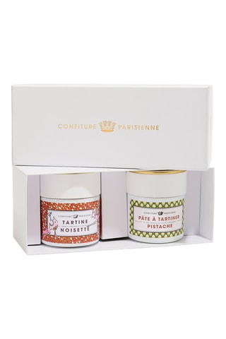 Coffret crème à tartiner tartine noisette et pâte à tartiner pistache - 2 produits