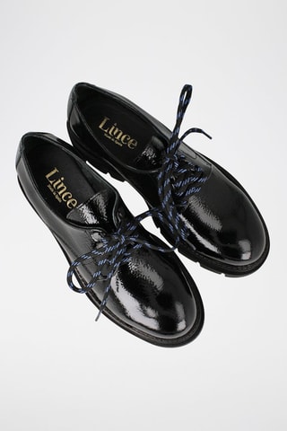 Derbys en cuir verni - Noir