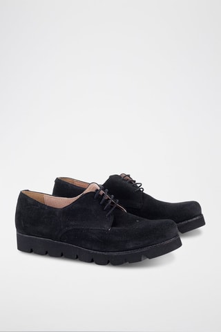 Derbys en nubuck Serraje - Noir