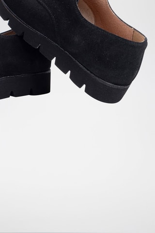 Derbys en nubuck Serraje - Noir