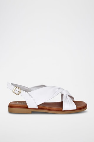 Sandales en cuir Florencia - Blanc