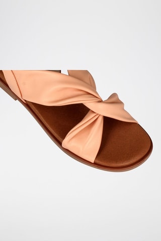 Sandales en cuir Florencia - Abricot