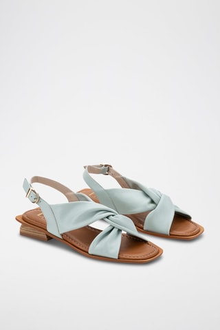 Sandales en cuir Florencia - Ciel