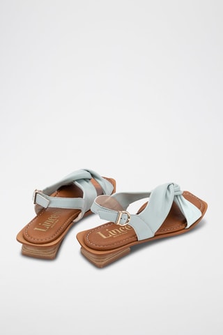 Sandales en cuir Florencia - Ciel