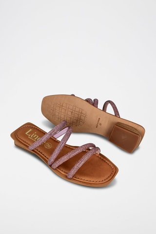 Sandales Karda - Vieux rose