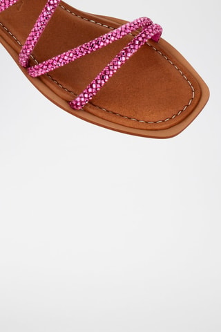 Sandales Tetuan - Fuchsia