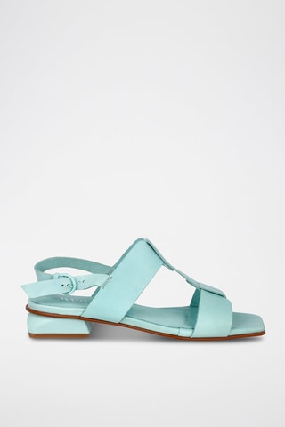 Sandales en cuir - Bleu