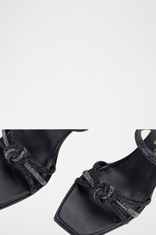 Mules à talons - Noir