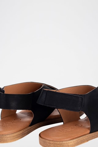 Sandales en nubuck - Noir