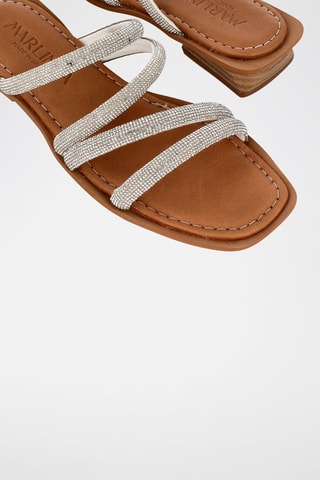 Mules Karda - Argenté