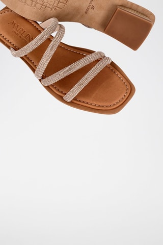 Mules Karda - Doré rose