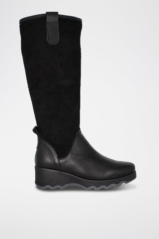 Bottes en cuir - Noir