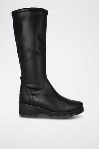 Bottes en cuir - Noir
