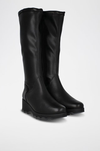 Bottes en cuir - Noir