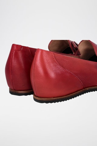 Mocassins en cuir Chelo - Rouge