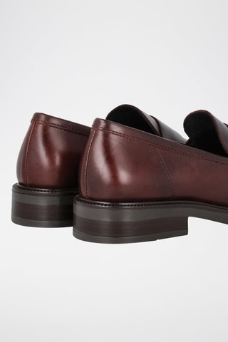 Mocassins en cuir - Marron