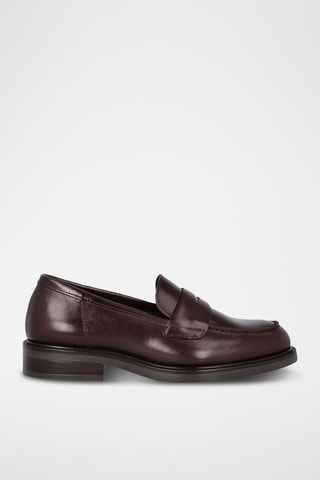Mocassins en cuir - Marron