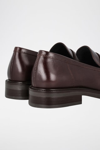 Mocassins en cuir - Marron