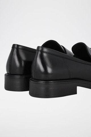 Mocassins en cuir - Noir