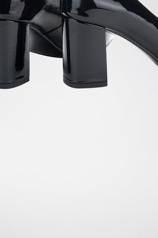 Escarpins en cuir verni Kayak - Noir