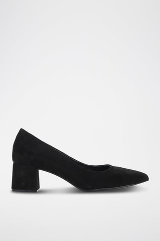 Escarpins en nubuck Piso maite - Noir