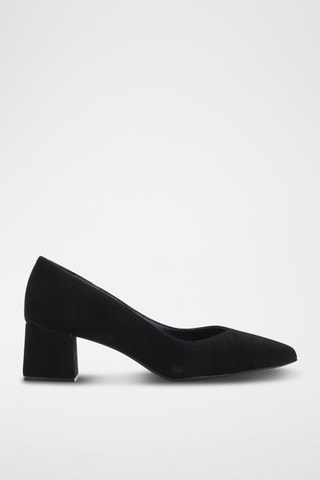 Escarpins en nubuck Piso Maite - Noir