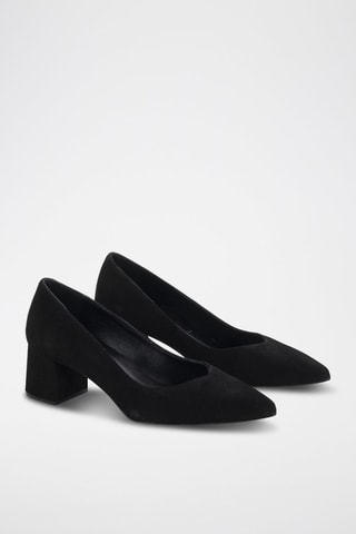 Escarpins en nubuck Piso Maite - Noir