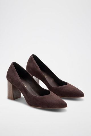 Escarpins en nubuck Ante - Marron