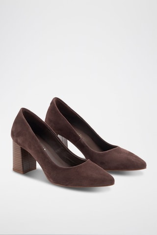 Escarpins en nubuck Ante - Marron