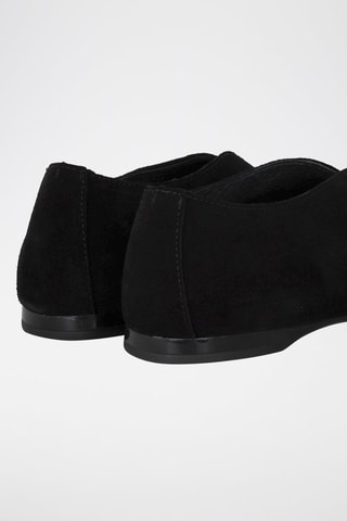 Ballerines en nubuck - Noir