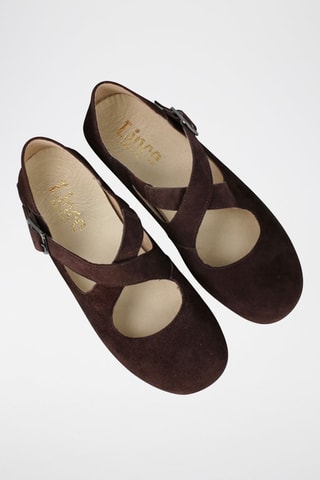 Babies en nubuck - Marron
