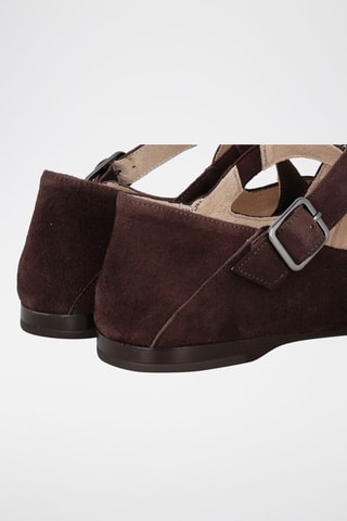 Babies en nubuck - Marron