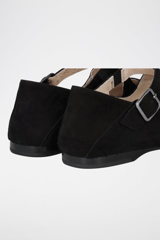 Babies en nubuck - Noir