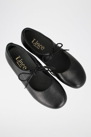 Babies en cuir - Noir