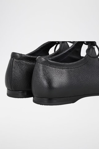 Babies en cuir - Noir