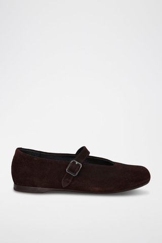Babies en nubuck - Marron foncé